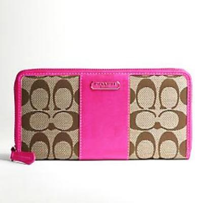 discounted Coach Wallets - 43439 rose pink